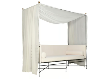 AMALFI - Canopy stainless steel garden sofa by JANUS et Cie - view 2